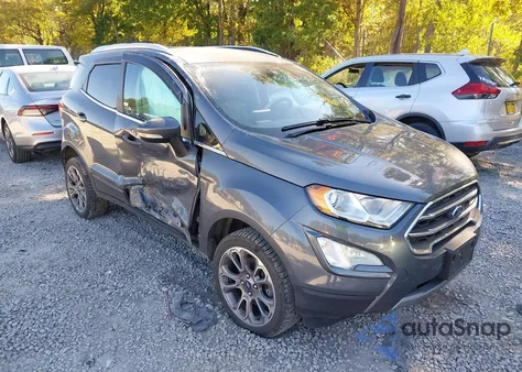 2020 Ford Ecosport Titanium from USA, damaged, VIN MAJ6S3KL4LC320931